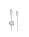 belkin Kabel BoostCharge USB-C/Lightning Silikonowy w oplocie 2m biały - nr 2