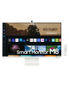 samsung Monitor 32 cale LS32BM801UUXEN VA 3840x2160 UHD 16:9 1xMicro HDMI/1xUSB-C+1xUSB-C (65W) 4 ms (GTG) HAS Webcam głośniki płaski biały SMART - nr 61