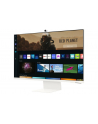 samsung Monitor 32 cale LS32BM801UUXEN VA 3840x2160 UHD 16:9 1xMicro HDMI/1xUSB-C+1xUSB-C (65W) 4 ms (GTG) HAS Webcam głośniki płaski biały SMART - nr 73