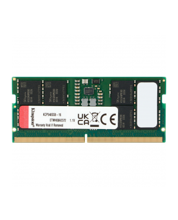 kingston Pamięć notebookowa DDR5 16GB(1*16GB)/4800