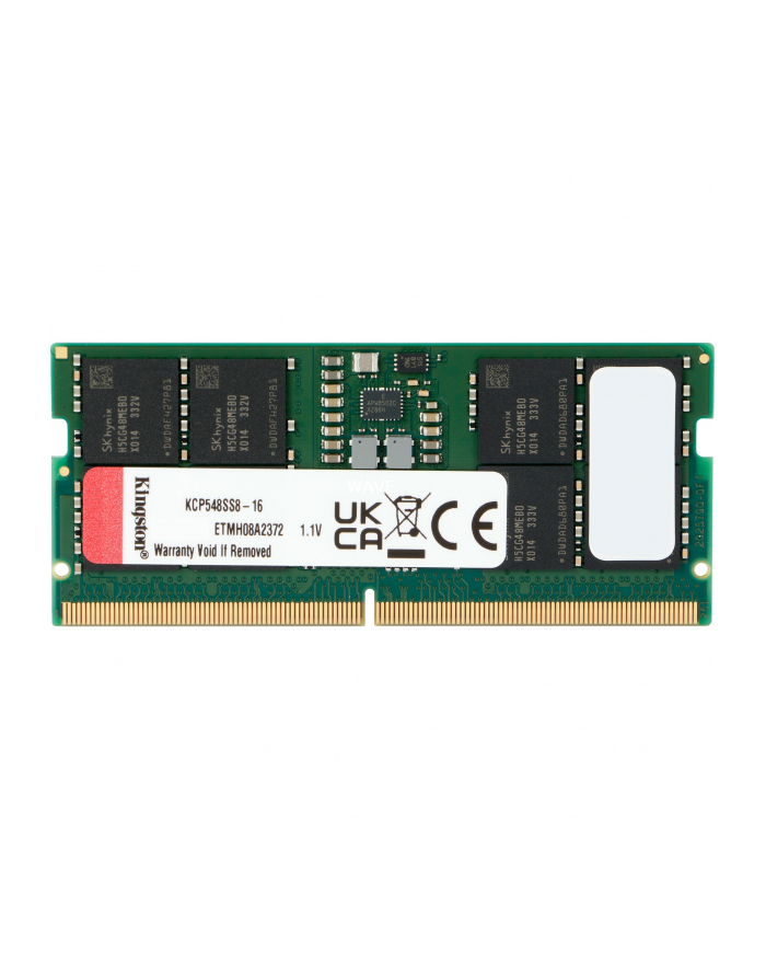 kingston Pamięć notebookowa DDR5 16GB(1*16GB)/4800 główny