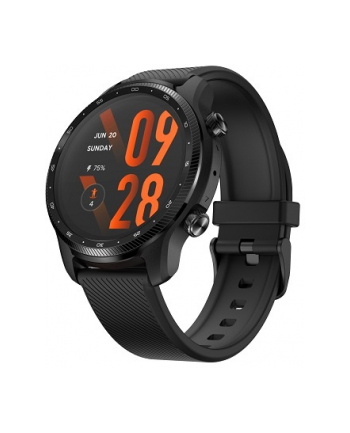 Smartwatch TicWatch Pro 3 Ultra GPS (1.4''), Snapdragon Wear 4100 / NFC /GPS /AMOLED / FSTN / BT / 1 GB, 8 G /Android / Wi-Fi/  Shadow Black /22 mm
