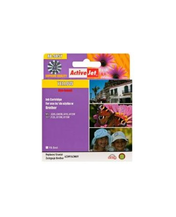 ActiveJet Brother LC985Y,Yelow ink cartridge