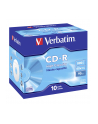 Verbatim CD-R 90/800MB 40X High Capacity extra protection AZO jewel box - 43428 - nr 12