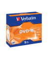 Verbatim DVD-R 4.7GB 16X matte silver/AZO jewel box - 43519 - nr 12