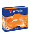 Verbatim DVD-R 4.7GB 16X matte silver/AZO jewel box - 43519 - nr 20