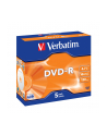 Verbatim DVD-R 4.7GB 16X matte silver/AZO jewel box - 43519 - nr 1