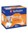 Verbatim DVD-R 4.7GB 16X AZO jewel box WIDE PRINTABLE - 43521 - nr 12