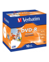 Verbatim DVD-R 4.7GB 16X AZO jewel box WIDE PRINTABLE - 43521 - nr 13