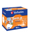 Verbatim DVD-R 4.7GB 16X AZO jewel box WIDE PRINTABLE - 43521 - nr 17