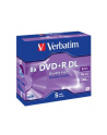 Verbatim double layer DVD+R 8.5GB 8X matte silver/AZO jewel box-43541 5-pack - nr 12