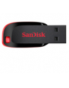 SANDISK 16GB USB2.0 Flash Drive Cruzer Blade, Black/Red - nr 13