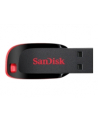 SANDISK 16GB USB2.0 Flash Drive Cruzer Blade, Black/Red - nr 22