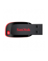 SANDISK 16GB USB2.0 Flash Drive Cruzer Blade, Black/Red - nr 33