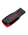 SANDISK 16GB USB2.0 Flash Drive Cruzer Blade, Black/Red - nr 48