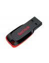 SANDISK 16GB USB2.0 Flash Drive Cruzer Blade, Black/Red - nr 55