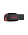 SANDISK 16GB USB2.0 Flash Drive Cruzer Blade, Black/Red - nr 56