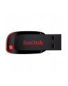 SANDISK 16GB USB2.0 Flash Drive Cruzer Blade, Black/Red - nr 5