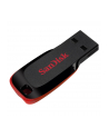 SANDISK 16GB USB2.0 Flash Drive Cruzer Blade, Black/Red - nr 7