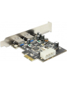 ''KARTA PCI EXPRESS->USB 3.0 2-PORT DELOCK + ŚLEDŹ LOW PROFILE'' - nr 32