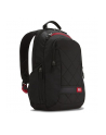 Torba na notebooka Case Logic DLBP114K Notebook Sporty Backpack/ For 14''/ Polyester/ Black/ For (24.3 cm x 34.3 cm x 4 cm) - nr 7
