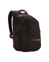 Torba na notebooka Case Logic DLBP114K Notebook Sporty Backpack/ For 14''/ Polyester/ Black/ For (24.3 cm x 34.3 cm x 4 cm) - nr 1