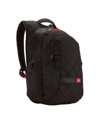 Torba na notebooka Case Logic DLBP114K Notebook Sporty Backpack/ For 14''/ Polyester/ Black/ For (24.3 cm x 34.3 cm x 4 cm)