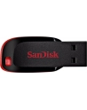 SANDISK 16GB USB2.0 Flash Drive Cruzer Blade, Black/Red - nr 42