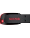 SANDISK 16GB USB2.0 Flash Drive Cruzer Blade, Black/Red - nr 45