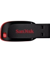 SANDISK 16GB USB2.0 Flash Drive Cruzer Blade, Black/Red - nr 67