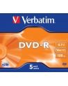 Verbatim DVD-R 4.7GB 16X matte silver/AZO jewel box - 43519 - nr 19
