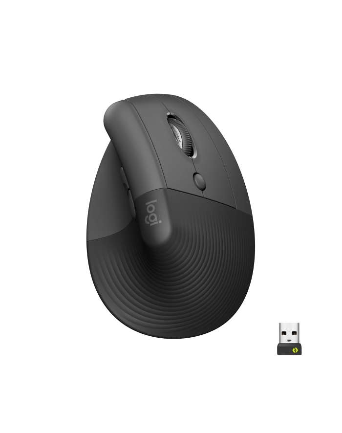 logitech Mysz Lift Grafit dla praworęcznych 910-006473 główny