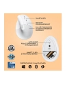 logitech Mysz Lift Biała 910-006475 - nr 4