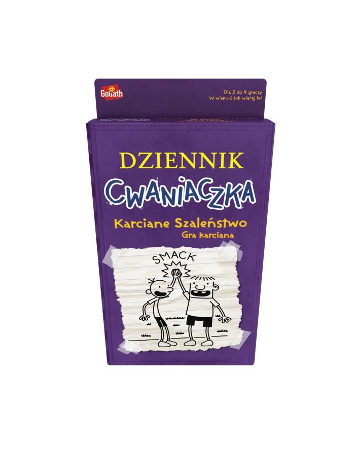 GOLIATH Dziennik Cwaniaczka - Karciane szaleństwo 919760 główny