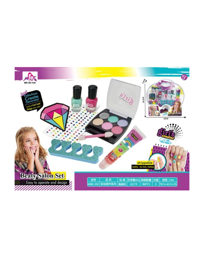 ciuciubabka Makeup'amp;Manicure zestaw kreatywny 101233 główny
