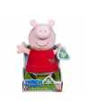 tm toys Maskotka Świnka Peppa czerwona sukienka 20cm Eko plusz 07356 - nr 1