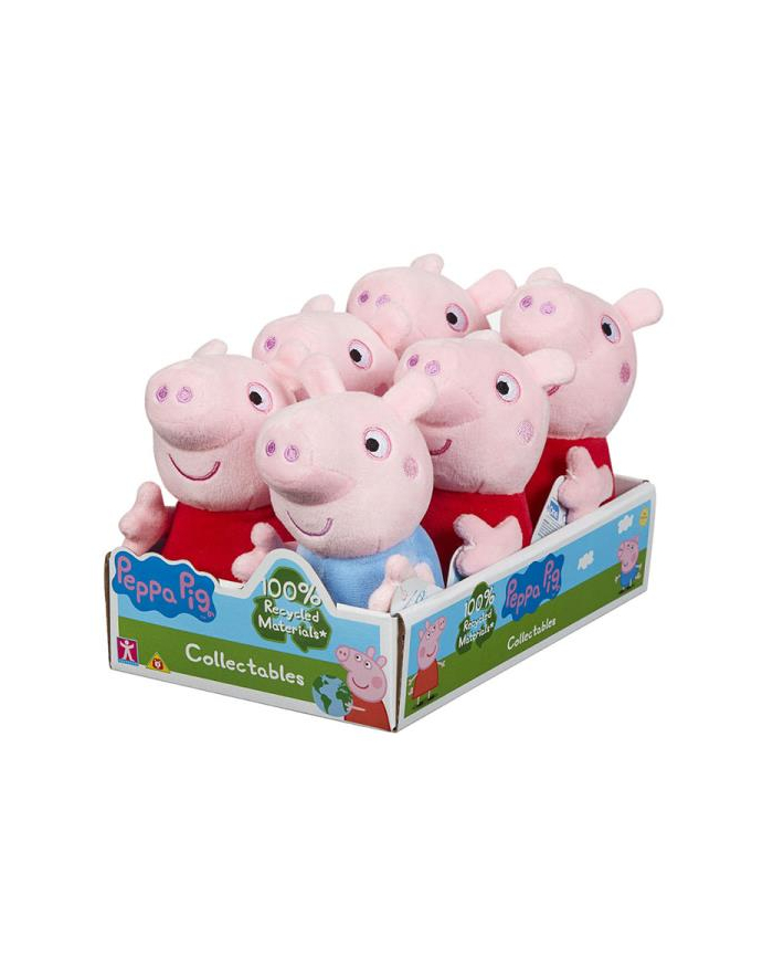 tm toys Maskotka Świnka Peppa 15cm mix Eko plusz 07357 główny