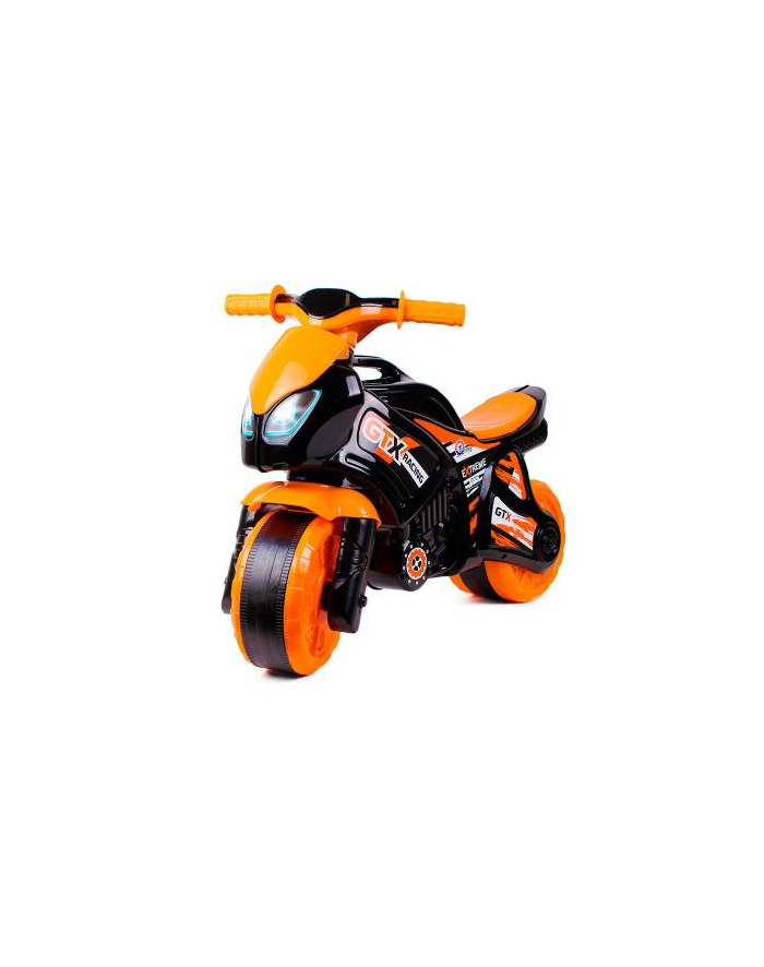 maksik Motocykl jeździk pomarańczowo czarny TechnoK 5767 główny