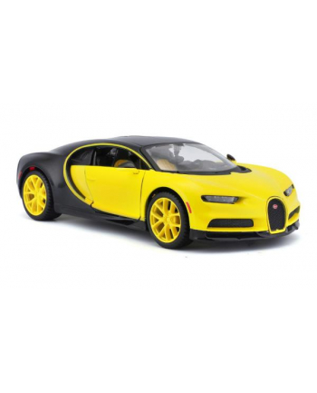 MAISTO 31514 Bugatti Chiron żółty 1:24