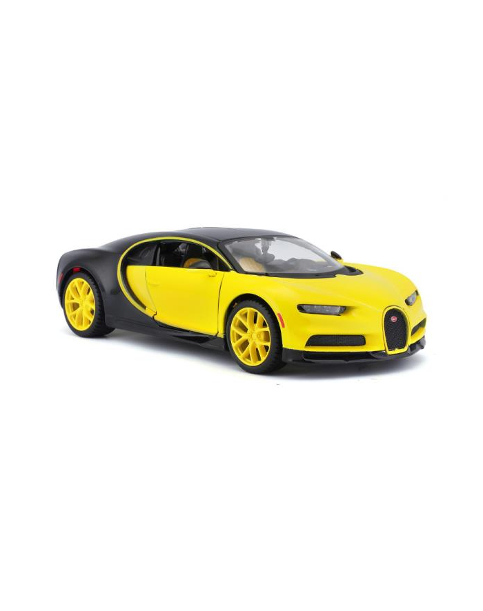 MAISTO 31514 Bugatti Chiron żółty 1:24 główny