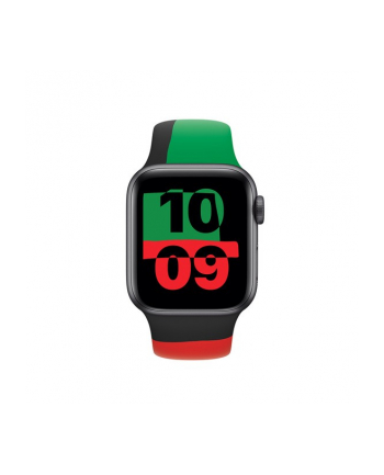 apple Pasek sportowy z kolekcji Black Unity do koperty 40 mm - rozmiar standardowy
