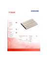 samsung Dysk SSD T7 Shield 1TB USB 3.2, beżowy - nr 5