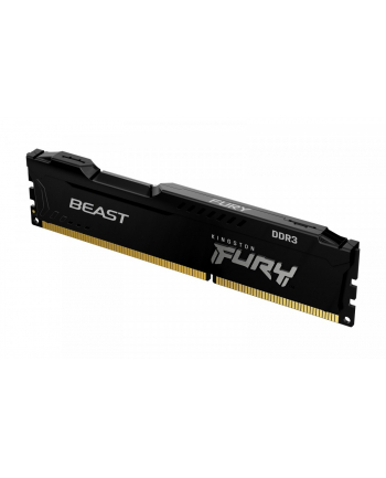 kingston Pamięć DDR3 Fury Beast 4GB(1*4GB)/1866 CL10, czarna