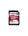 kingston Karta pamięci SD 128GB Canvas React Plus 300/260 UHS-II U3 - nr 20
