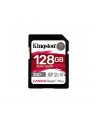 kingston Karta pamięci SD 128GB Canvas React Plus 300/260 UHS-II U3 - nr 23