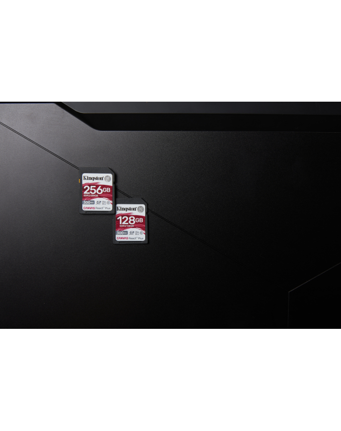 kingston Karta pamięci SD 128GB Canvas React Plus 300/260 UHS-II U3 główny