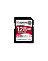 kingston Karta pamięci SD 128GB Canvas React Plus 300/260 UHS-II U3 - nr 38