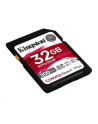 kingston Karta pamięci SD 32GB Canvas React Plus 300/260 UHS-II U3 - nr 13