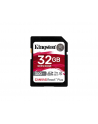 kingston Karta pamięci SD 32GB Canvas React Plus 300/260 UHS-II U3 - nr 17