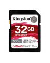 kingston Karta pamięci SD 32GB Canvas React Plus 300/260 UHS-II U3 - nr 20